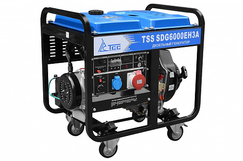 Дизель генератор TSS SDG 6000EH3A - 2