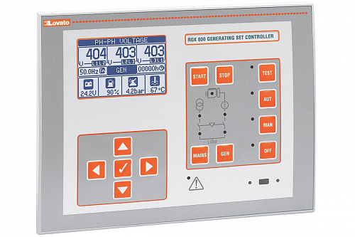 												Контроллер Lovato RGK800																								